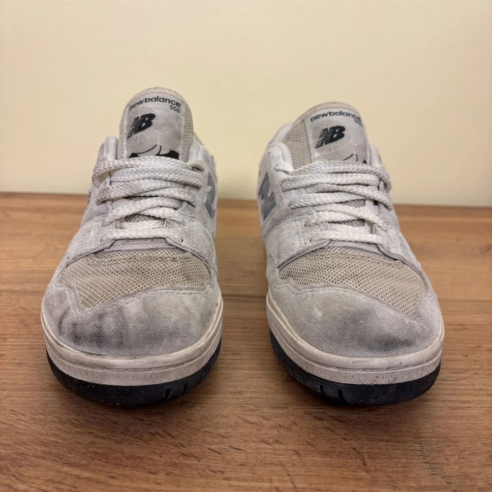 NEW BALANCE 550 Sneakers Womens Size 7.5 Light Grey Streetwear Comfort BBW550HD‎